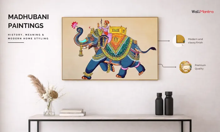 Madhubani Paintings: History, Meaning &amp; Modern Home Styling