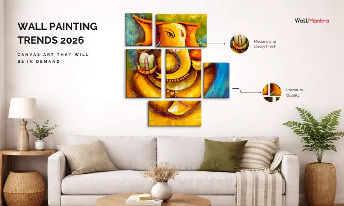 Wall Painting Trends 2026: Canvas Art That Will Be in Demand