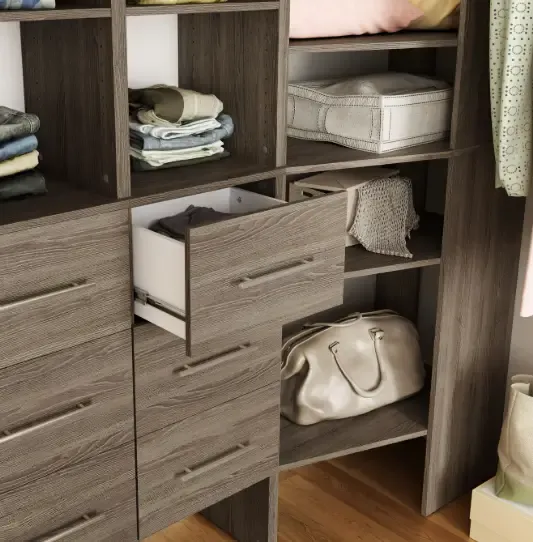 Soft-Close Storage Drawers