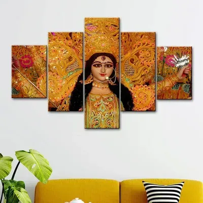 wallmantra-maa-durga-5-pieces-canvas-print-wall-painting-E593-medium.webp